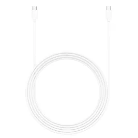 12ft USB-C to USB-C PVC Cable - White