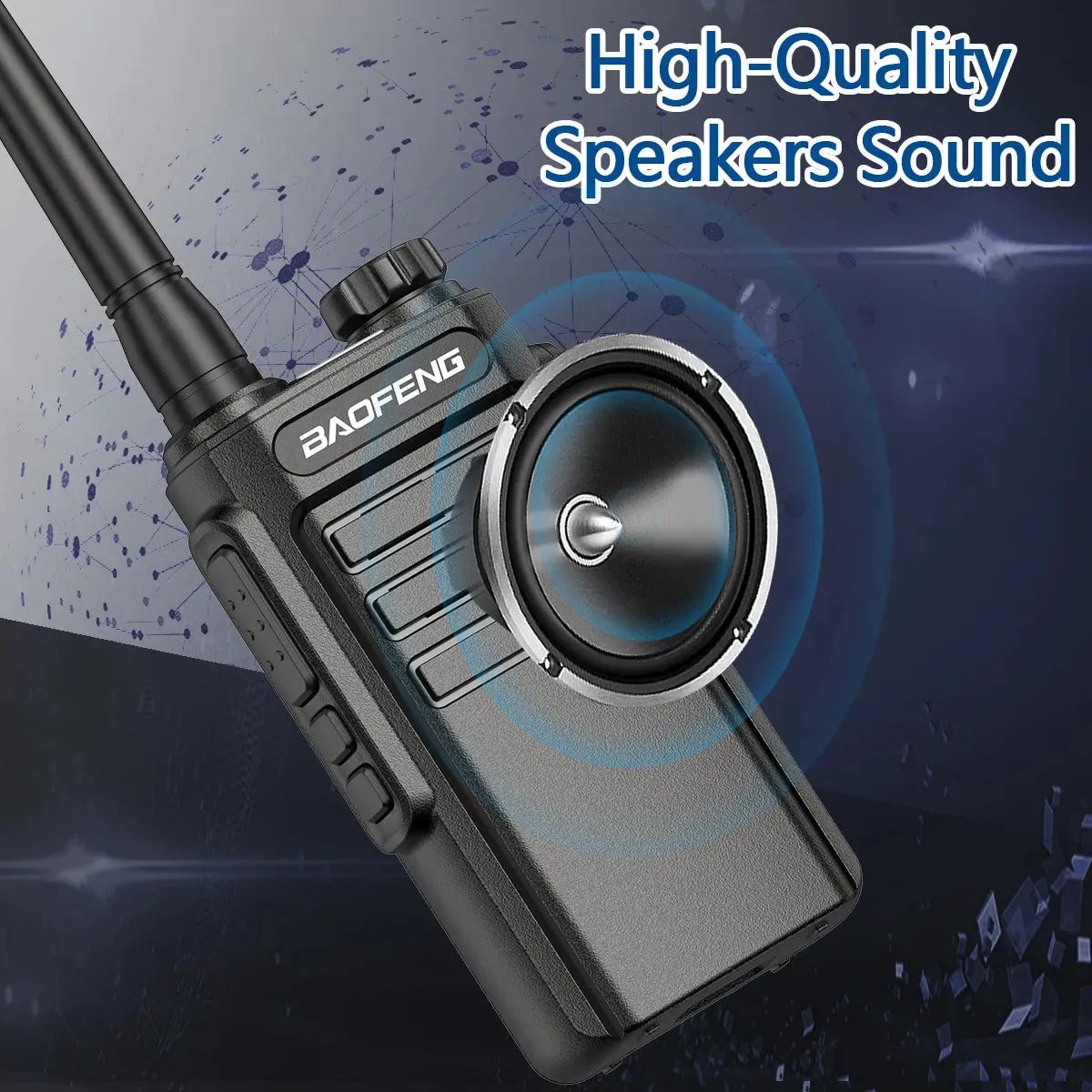 1/2Pcs Baofeng WP31 Waterproof Walkie Talkie Long Range Two-way Radio BF-888S UHF 400-470MHz 16CH VOX with Type-C Charging Cable