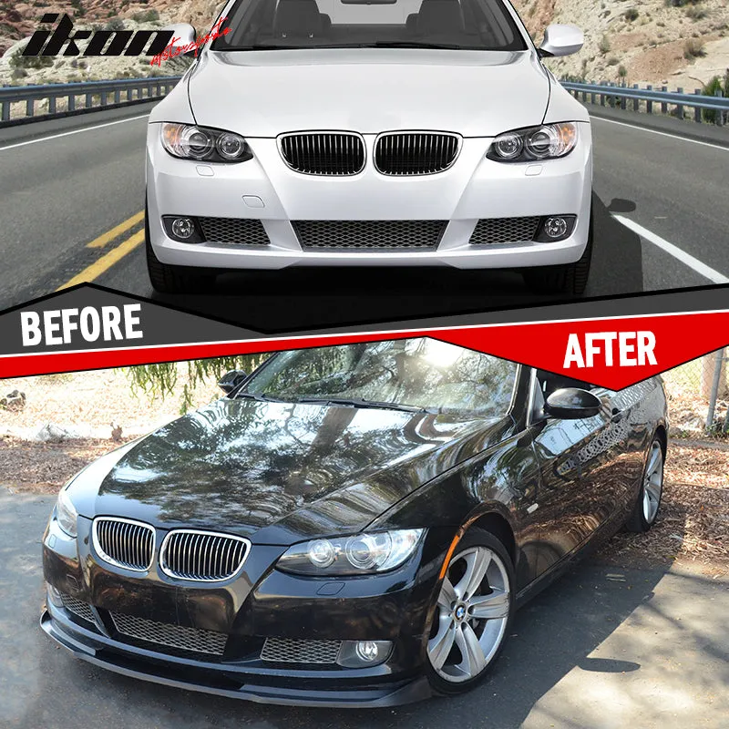 2007-2011 BMW E92 E93 3 Series Coupe H Style Front Bumper Lip PU