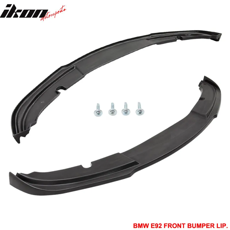 2007-2011 BMW E92 E93 3 Series Coupe H Style Front Bumper Lip PU