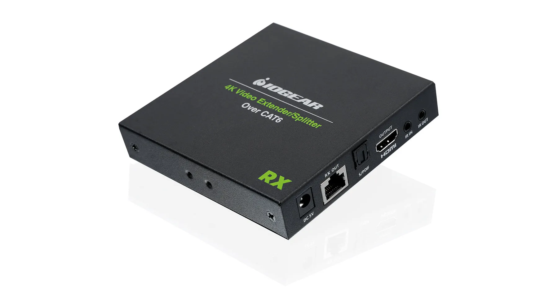 4K HDMI® Video Extender/Splitter Over Ethernet Receiver