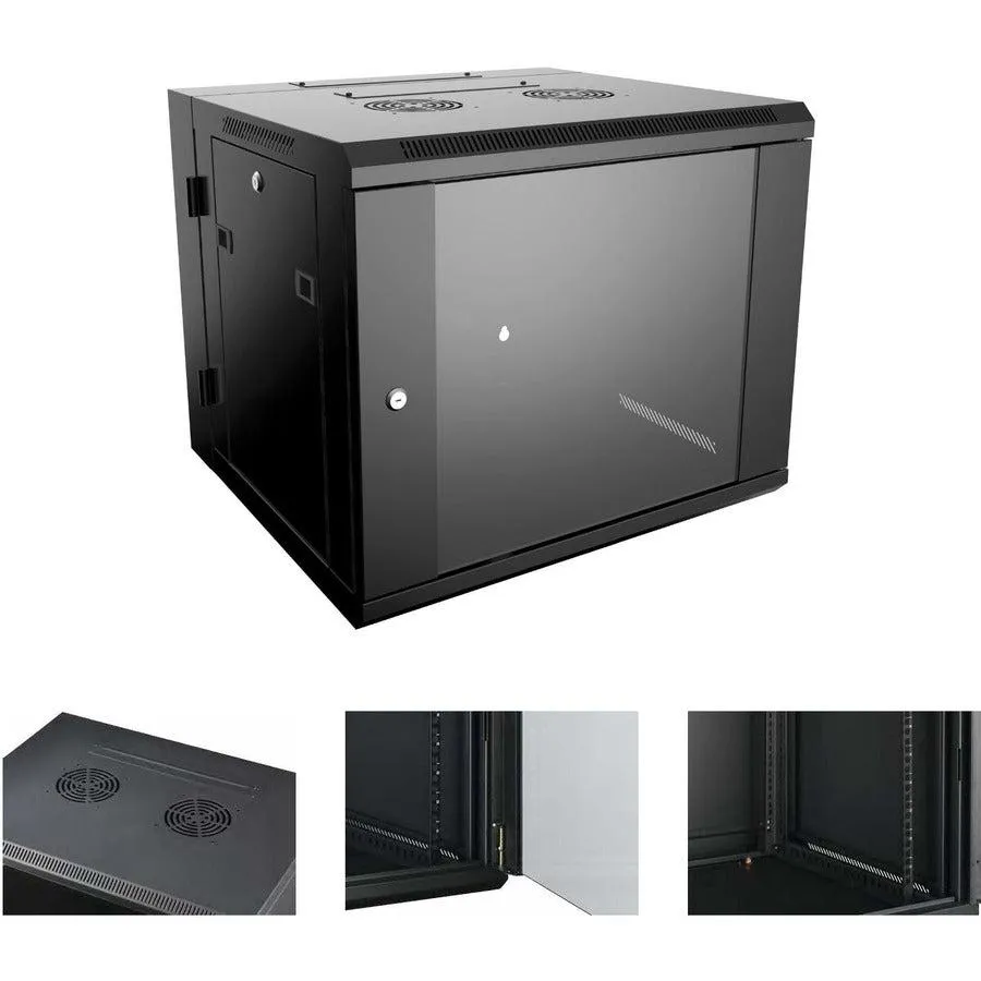 4XEM 15U 24" Deep Wall Mount Server Rack