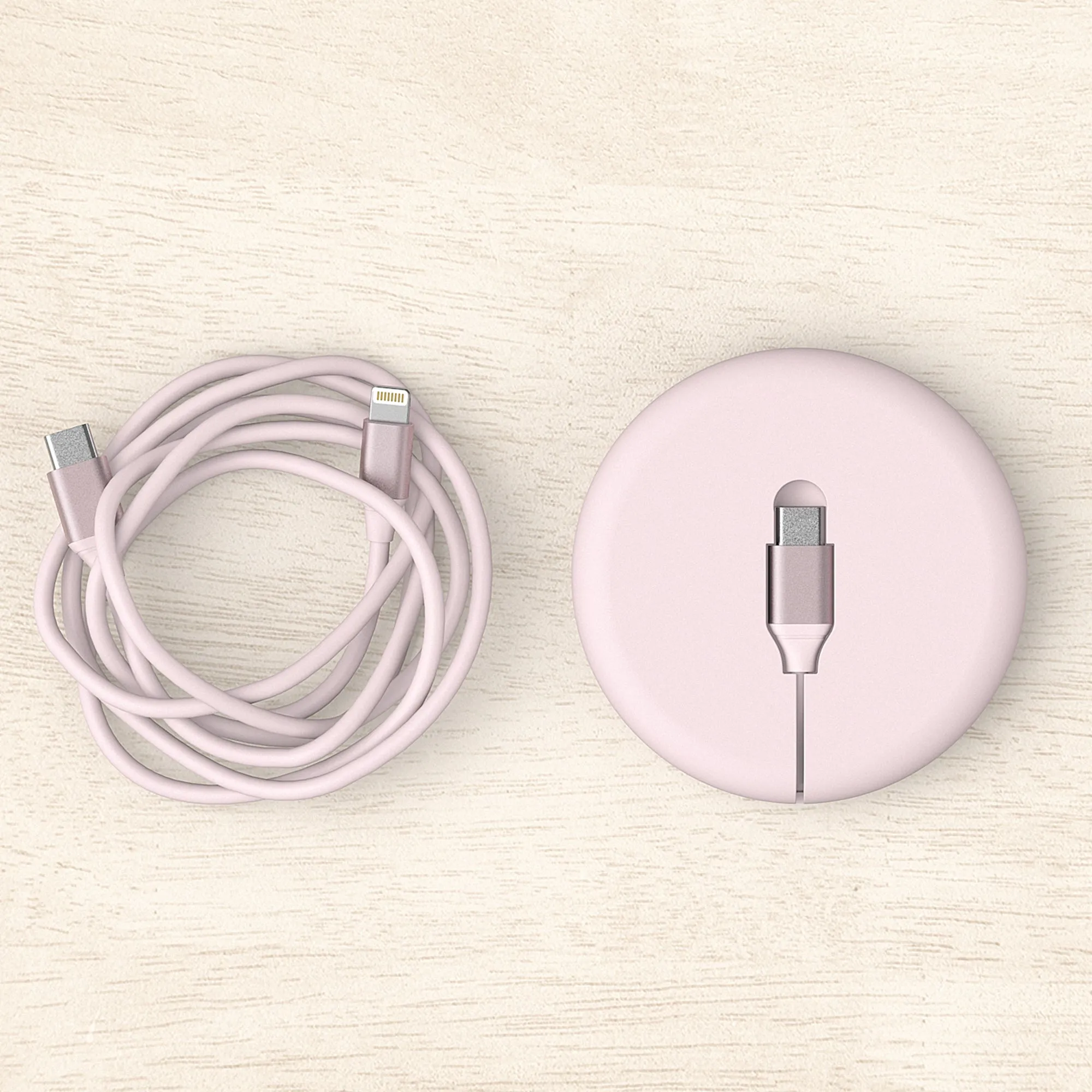 6ft Lightning® to USB-C Cable with Smart Management - Blush