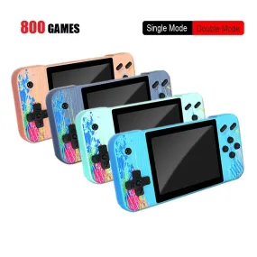 800 in 1 Portable Macaron Video Retro Game Console for Gifts -Portable Game Console