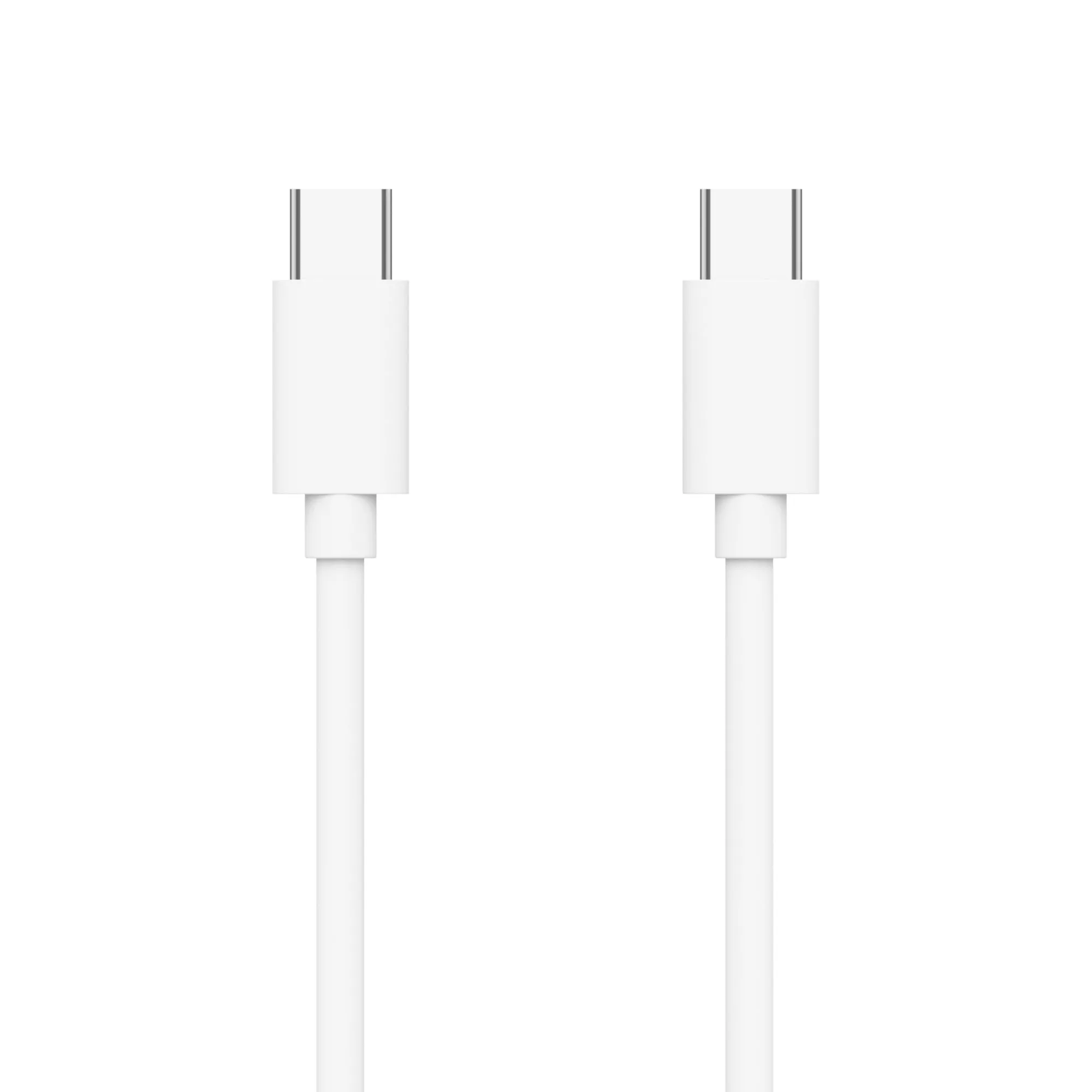 8ft USB-C to USB-C PVC Cable - White