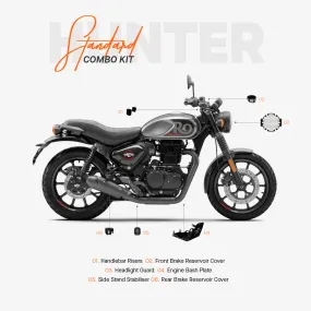 ADV TRIBE The Standard Combo Kit of 6 Accessories for Royal Enfield Hunter 350