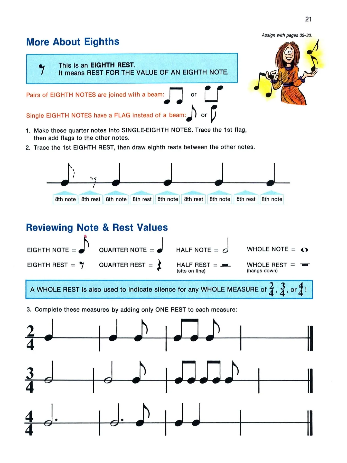 Alfred's Basic Piano Theory Book Level 1B