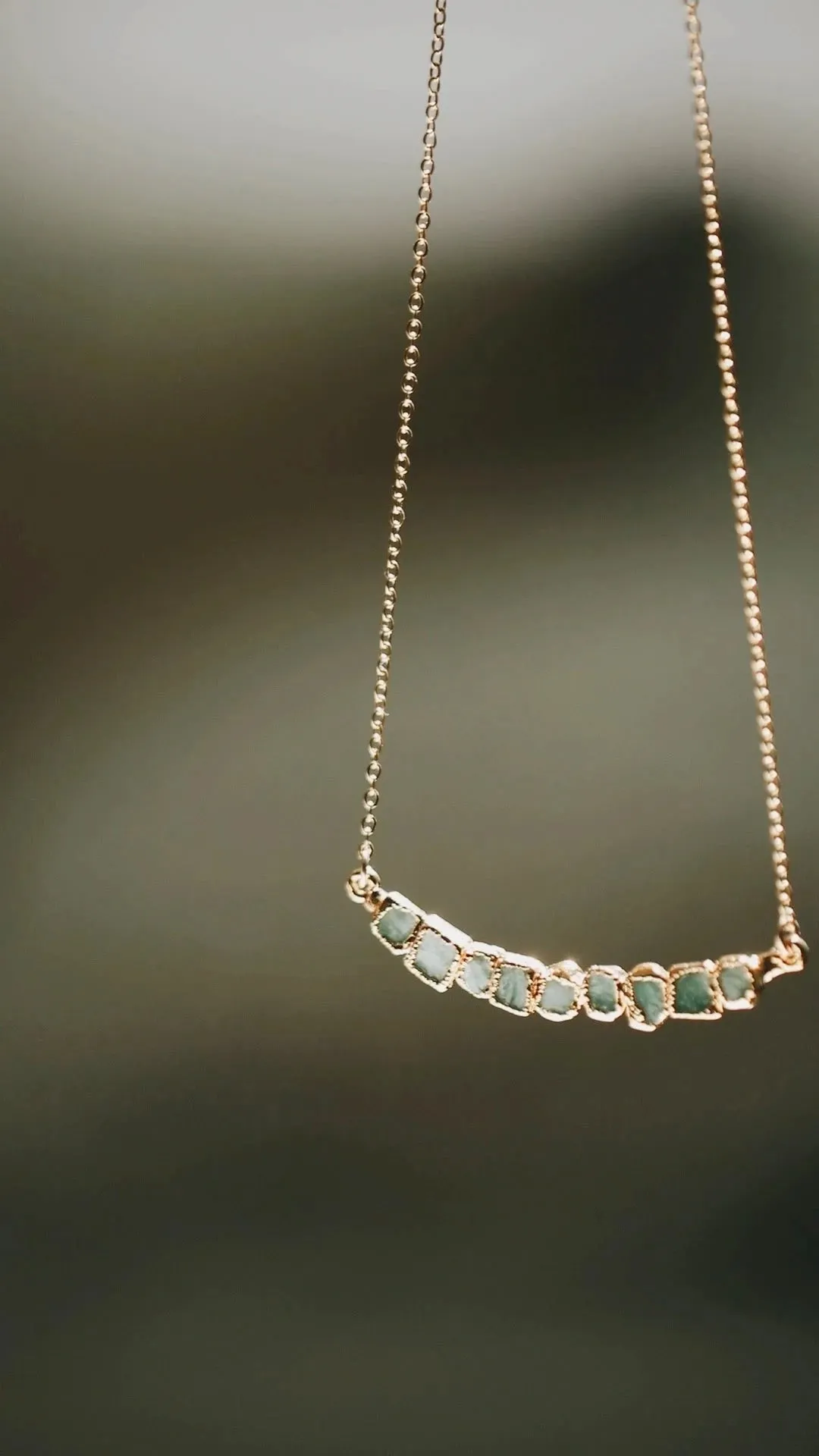 Amazonite Riverbend Necklace