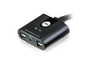 Aten Us424 - Usb Peripheral Sharing Switch - 4 Ports