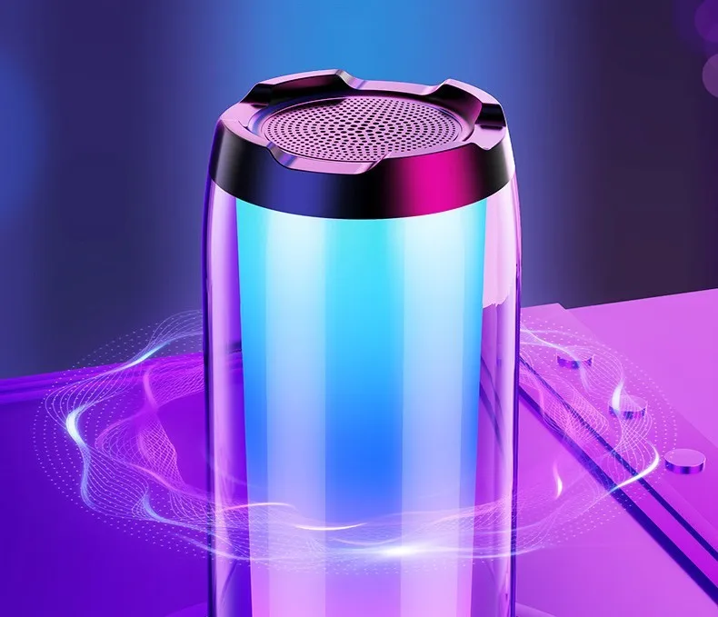 Atmospheric Ambient Light Gaming House Desktop Computer Romantic Room Smart Bluetooth Speaker