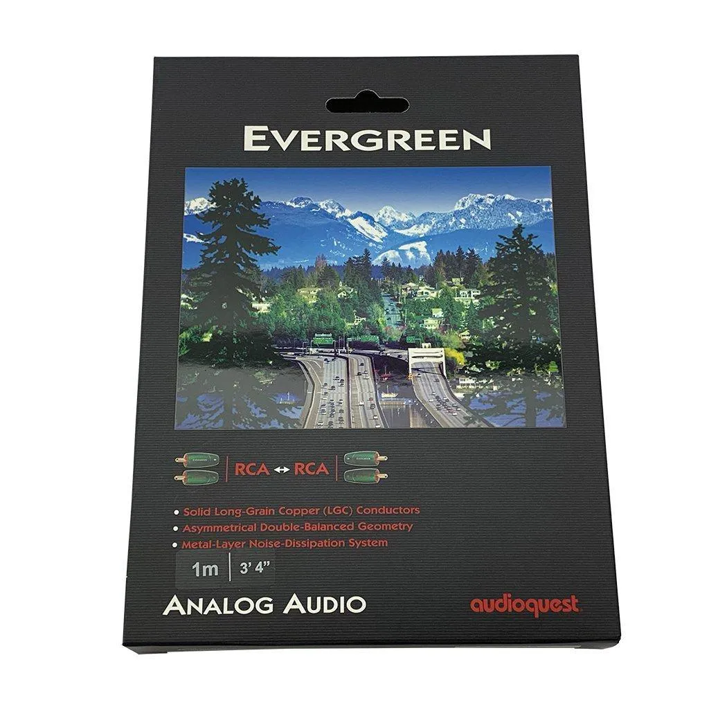 AudioQuest Evergreen RCA-RCA Analog Interconnect