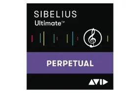 Avid Pro Tools Sibelius Ultimate Perpetual License - AudioScore, PhotoScore, & NotateMe