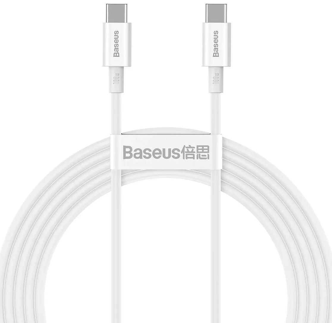 Baseus Superior Series 100w USB-C to USB-C Charging Data Cable 2M