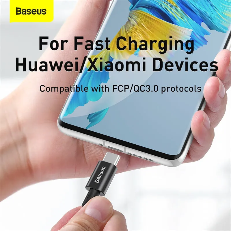 Baseus Superior Series Fast Charging Data Cable Type-C To Type-C 100W (CATYS-B01)