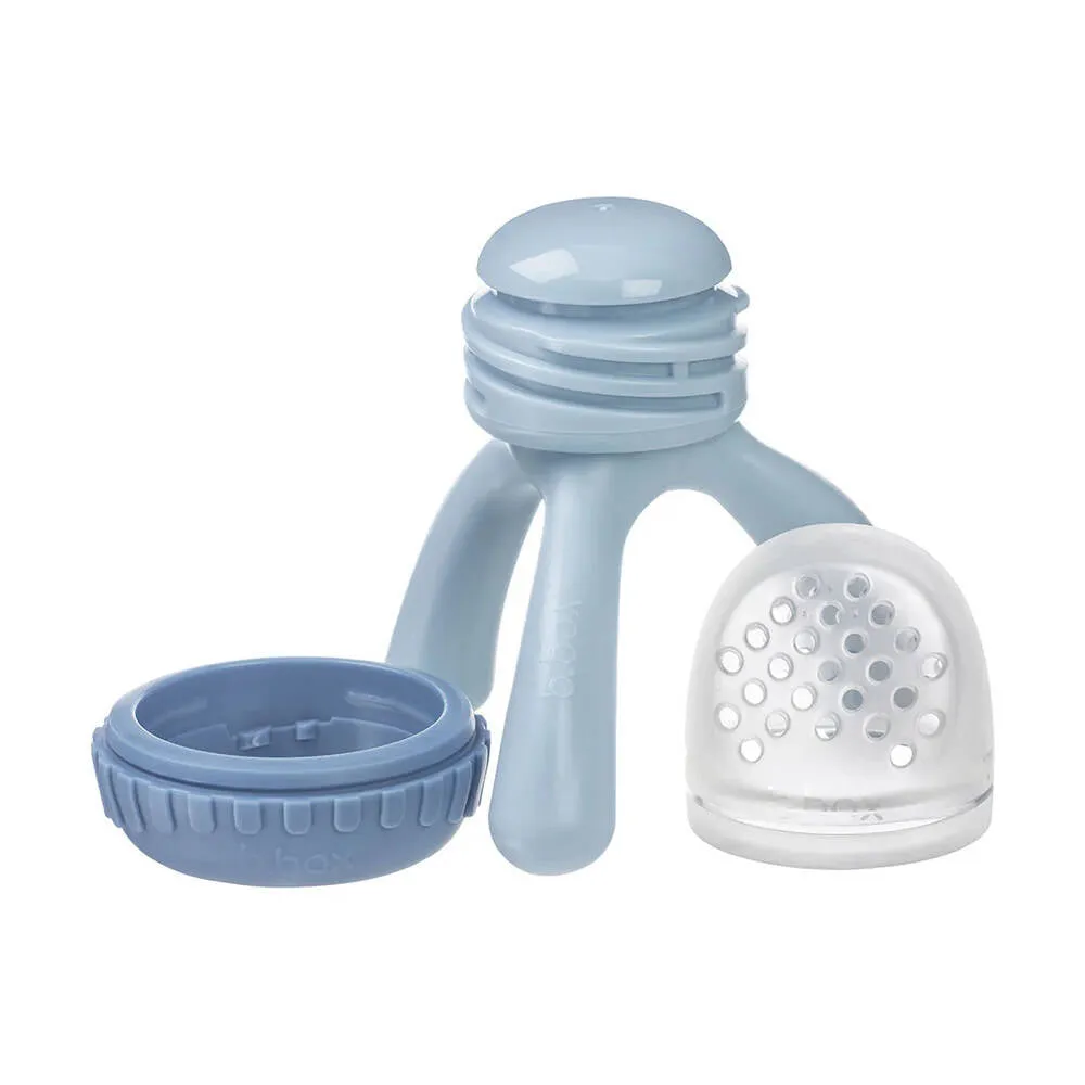 B.Box Silicone Fresh Food Feeder Lullaby Blue