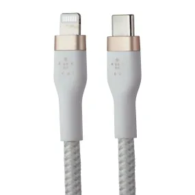 Belkin BoostUp CHARGE PRO Flex (6.6-Ft) USB-C to 8-Pin Lightning Cable - White