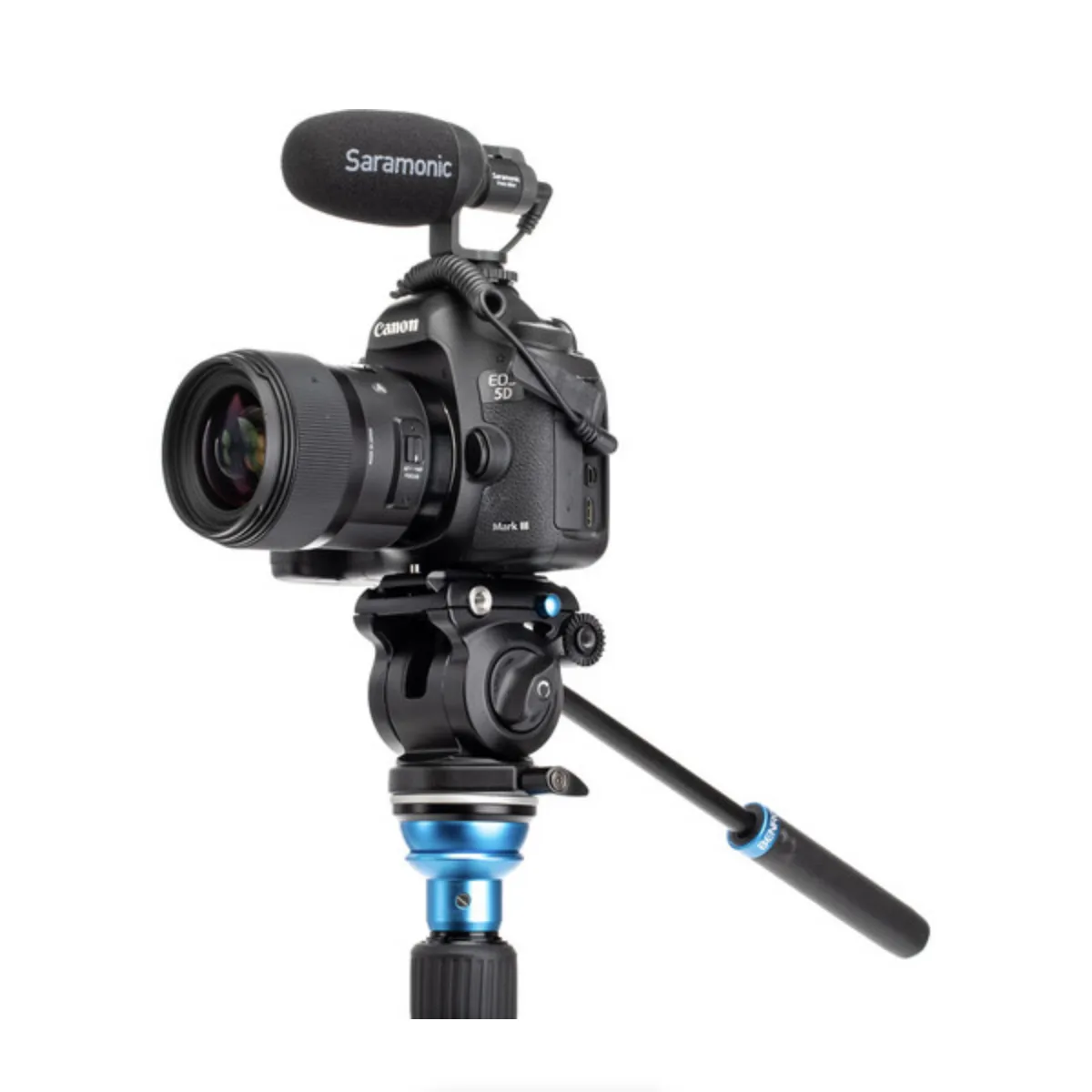 Benro Aero 2 PRO Aluminum Travel Video Tripod with Twist Locks