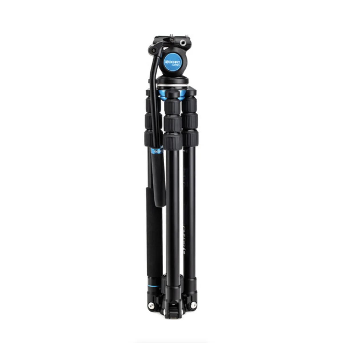 Benro Aero 2 PRO Aluminum Travel Video Tripod with Twist Locks