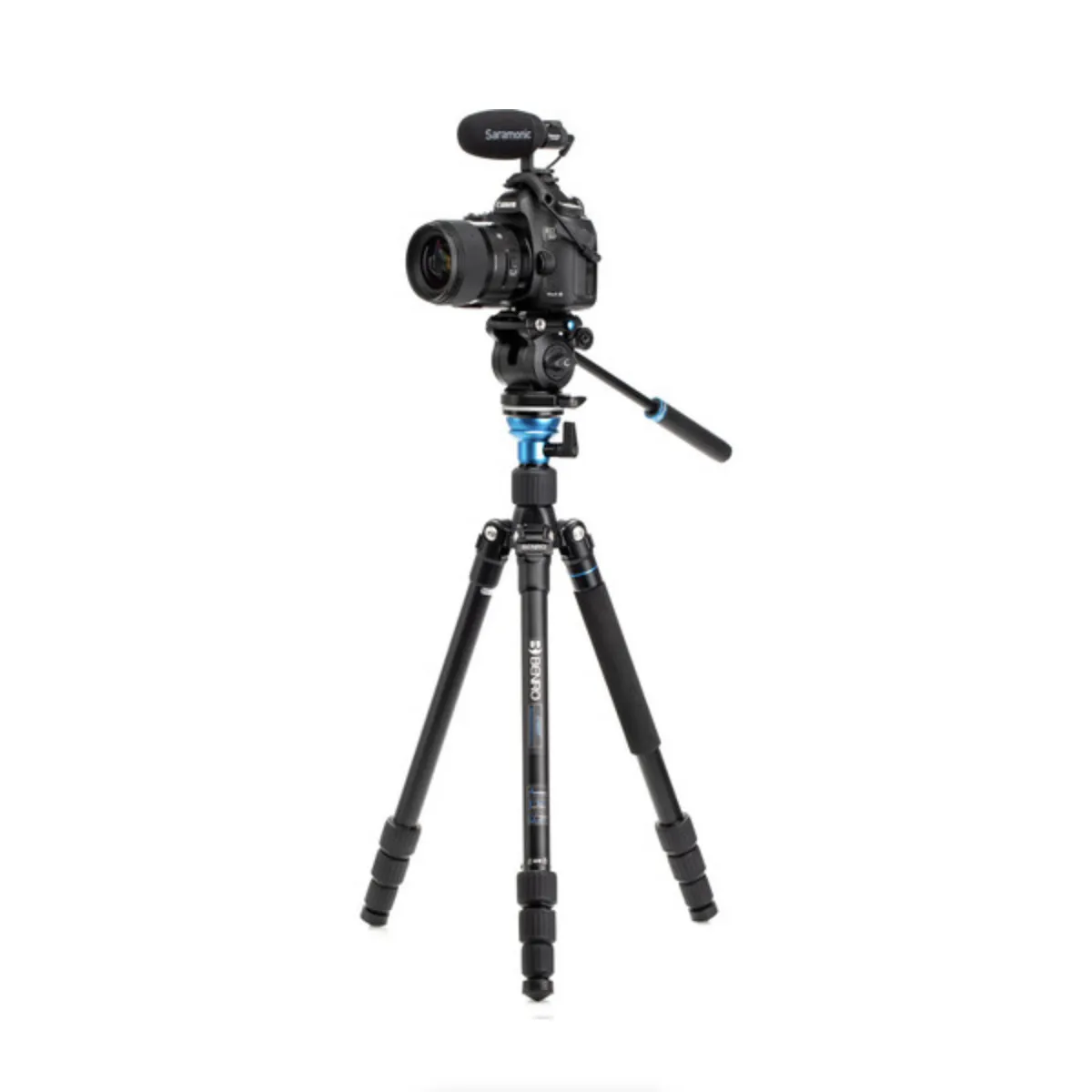 Benro Aero 2 PRO Aluminum Travel Video Tripod with Twist Locks