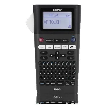 Brother Handheld Take-It-Anywhere Labeler, QWERTY Keyboard, Thermal Transfer - PT-H300