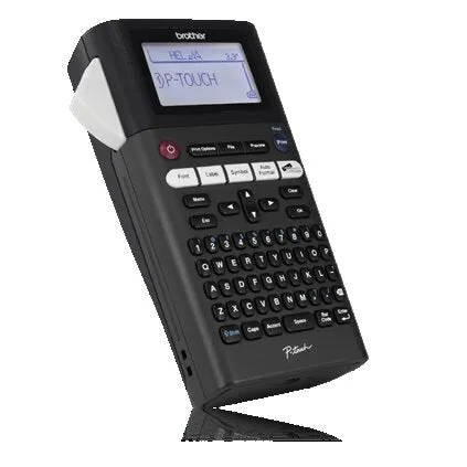 Brother Handheld Take-It-Anywhere Labeler, QWERTY Keyboard, Thermal Transfer - PT-H300