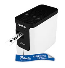 Brother P-Touch Pt-P700 Electronic Label Maker - Thermal Transfer - 30 Mm/S Mono - 180 Dpi - Tape, Label3.50 Mm, 6 Mm, 9 Mm, 12 Mm, 18 Mm, 24 Mm - Power Adapter, Battery - 6 Batteries Supported - Aa - Alkaline - Black, White - Handheld - Pc, Mac - Abcd K