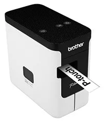 Brother P-Touch Pt-P700 Electronic Label Maker - Thermal Transfer - 30 Mm/S Mono - 180 Dpi - Tape, Label3.50 Mm, 6 Mm, 9 Mm, 12 Mm, 18 Mm, 24 Mm - Power Adapter, Battery - 6 Batteries Supported - Aa - Alkaline - Black, White - Handheld - Pc, Mac - Abcd K