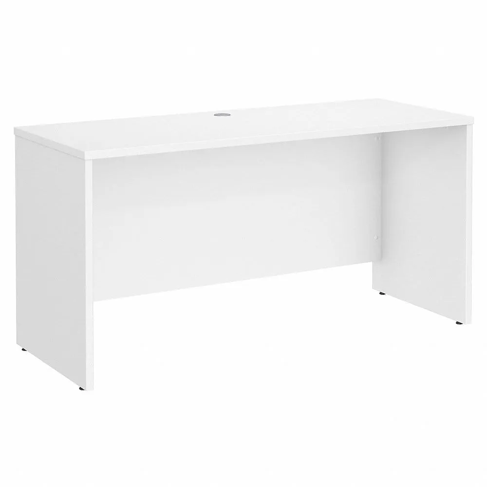 Bush Business Furniture 60W x 24D Desk/Credenza/Return SCD360WH