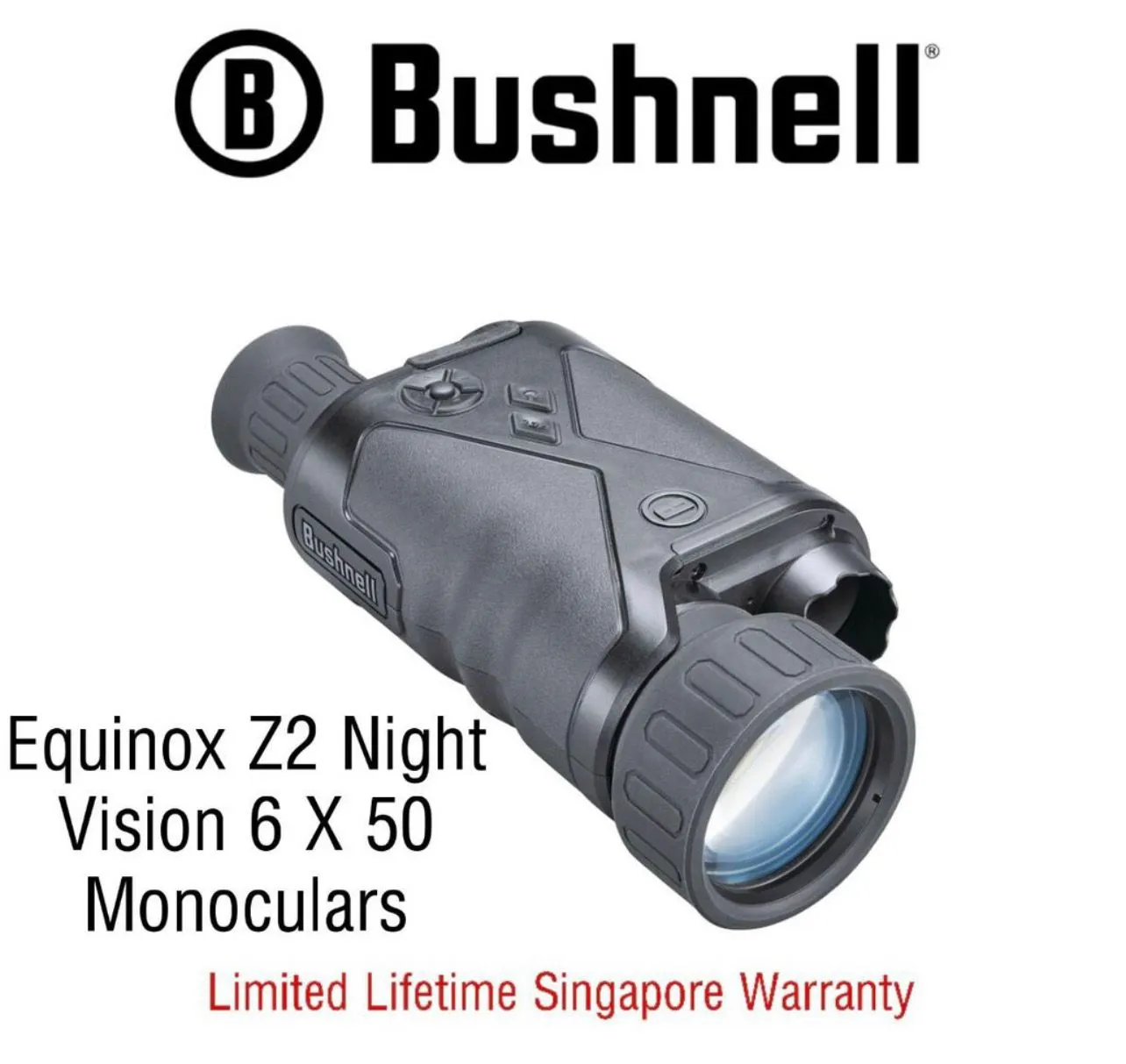 Bushnell EQUINOX™ Z2 Night Vision 6X50 Monocular (260250) FREE Air Duster - Limited Lifetime Warranty