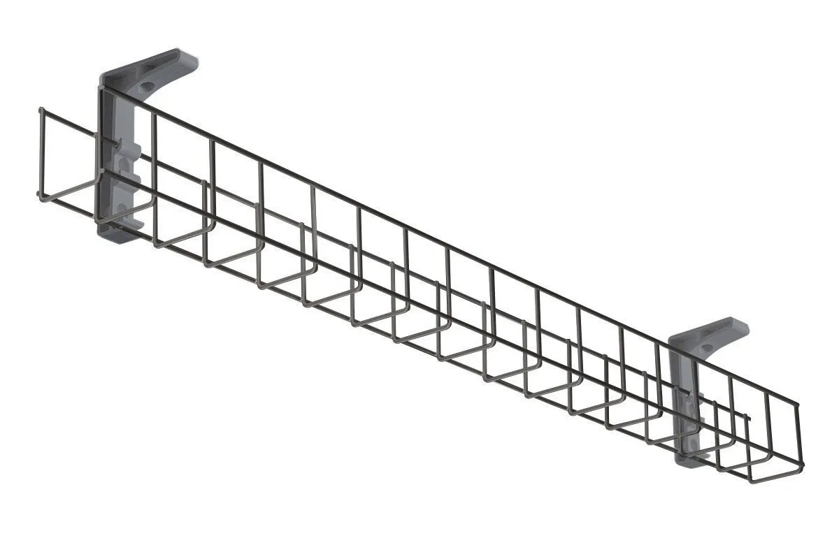 Cable Management Basket Single Metal Tray