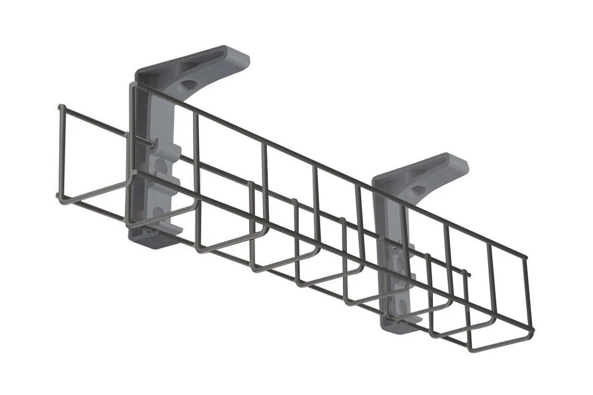 Cable Management Basket Single Metal Tray