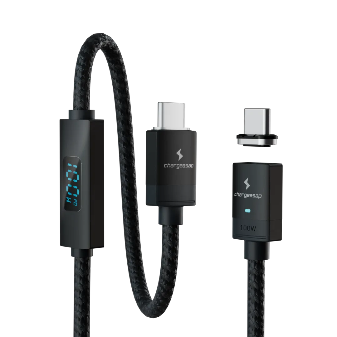 Cable Set Magnetic USB-C 100W Charging Cable: Connect Pro