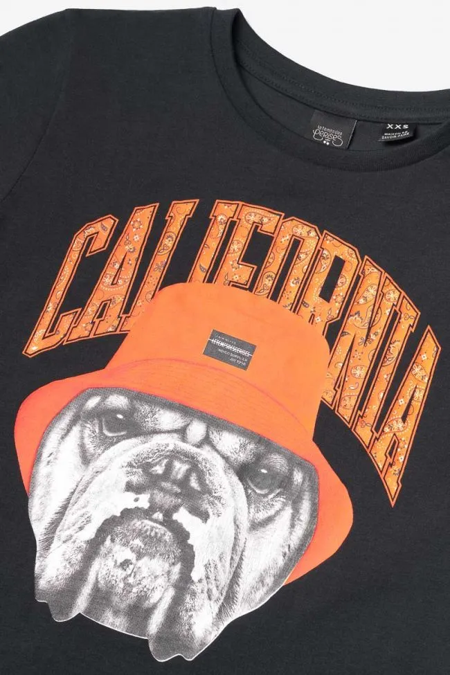 California Black short sleeves T-shirt