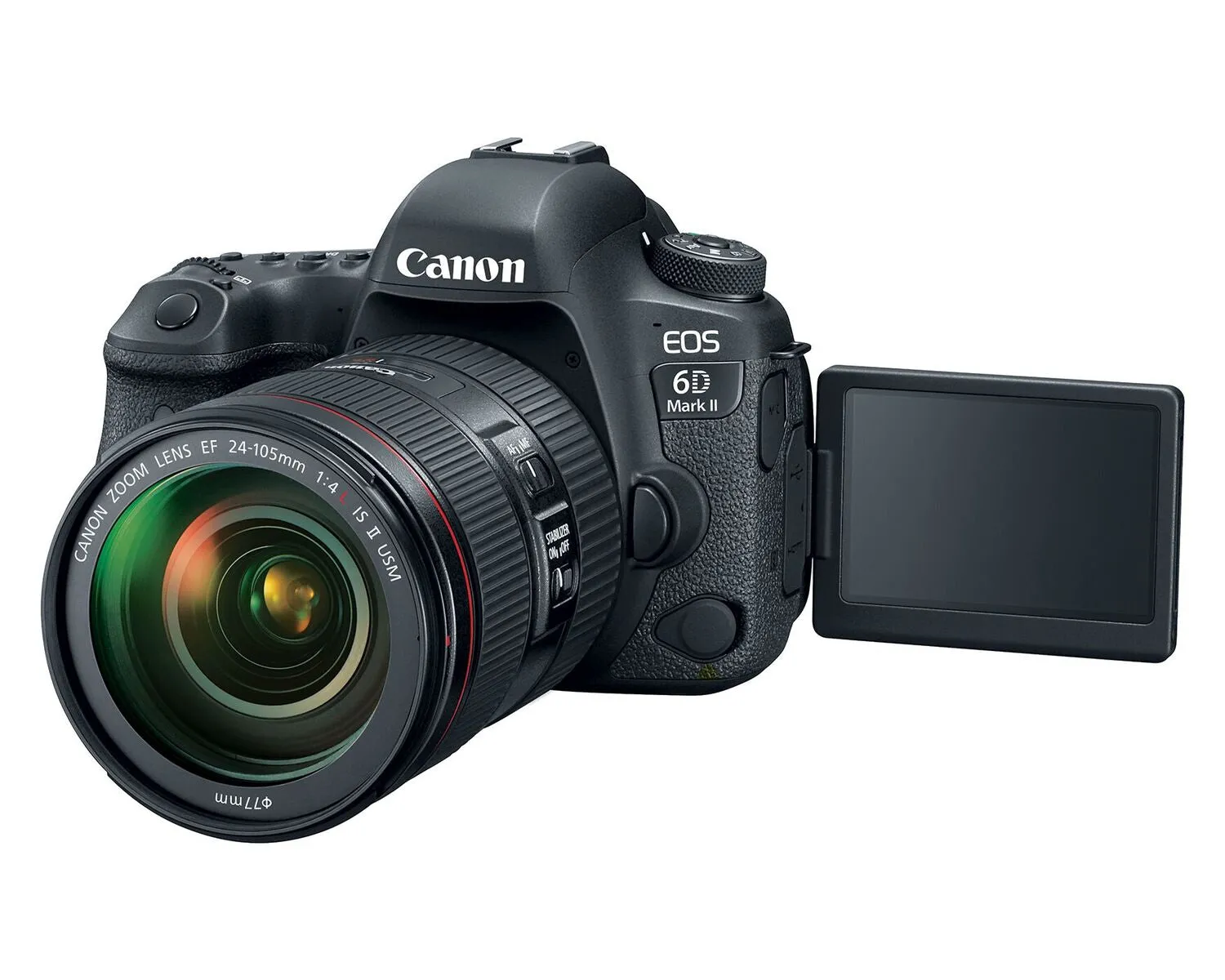 Canon EOS 6D Mark II DSLR Camera with 24-105mm f-4L USM Lens