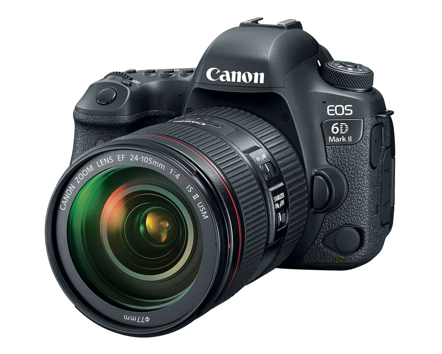 Canon EOS 6D Mark II DSLR Camera with 24-105mm f-4L USM Lens