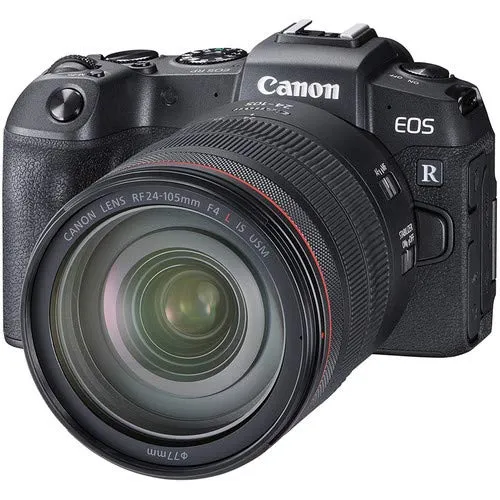 Canon EOS RP Mirrorless Digital Camera with RF 24-105 F4 L is USM Lens International Model Premium Bundle