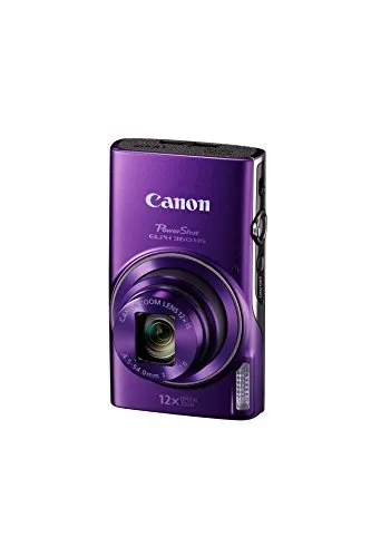 Canon PowerShot ELPH 360 HS Digital Camera (Purple)