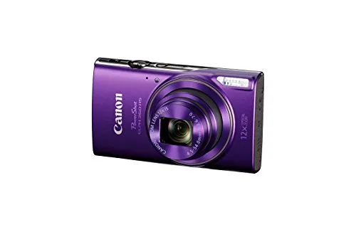 Canon PowerShot ELPH 360 HS Digital Camera (Purple)