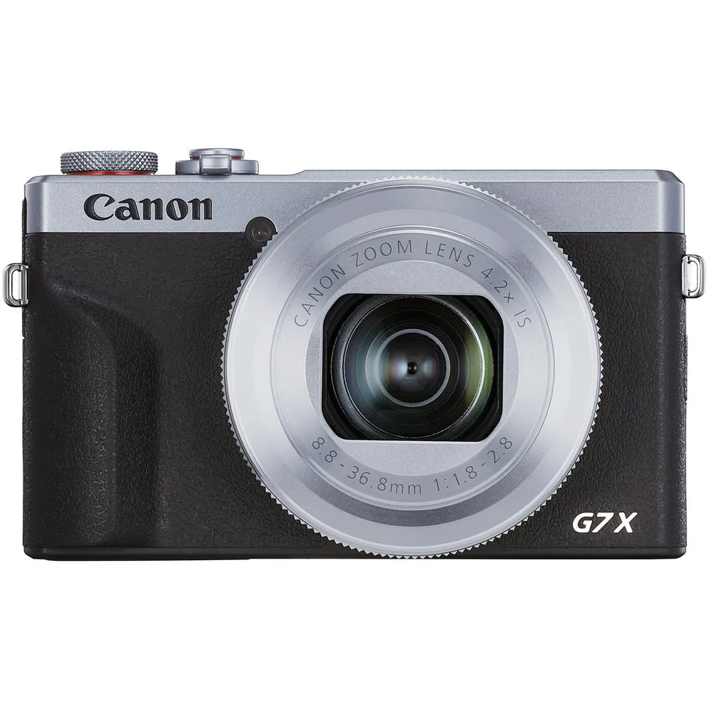 Canon PowerShot G7 X Mark III Digital Camera   Mic   64GB Card   3 x Battery   More