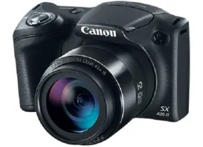 Canon PowerShot SX420 IS Digital Camera - Black