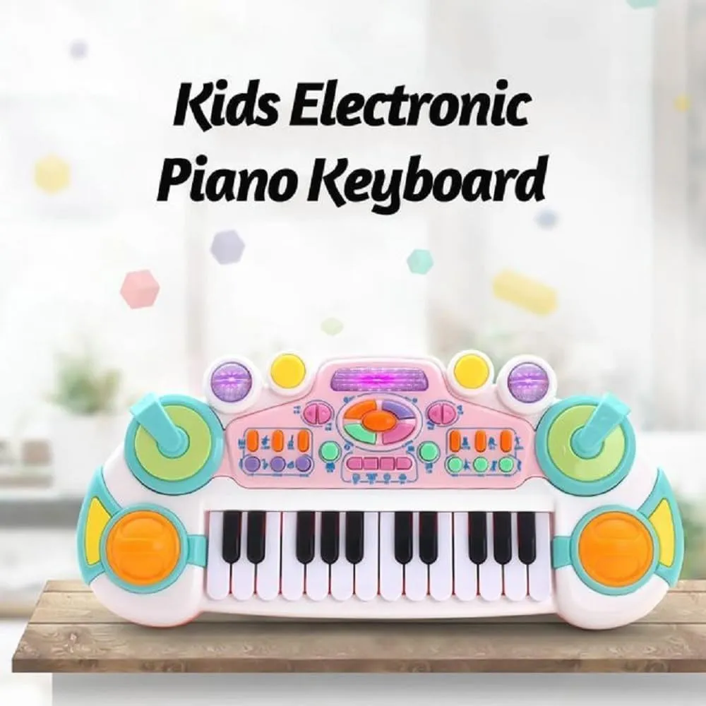 Captivating Light-Up Kids Musical Piano Keyboard - Gominimo