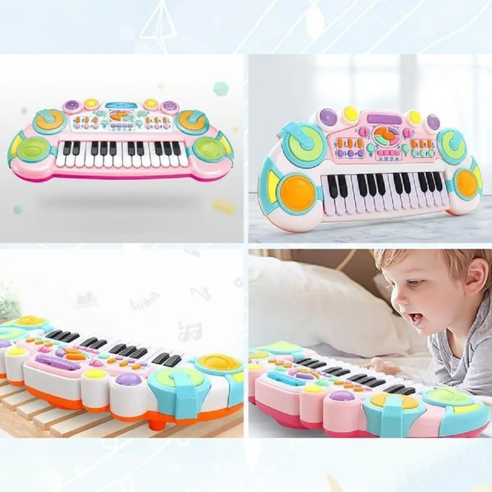 Captivating Light-Up Kids Musical Piano Keyboard - Gominimo