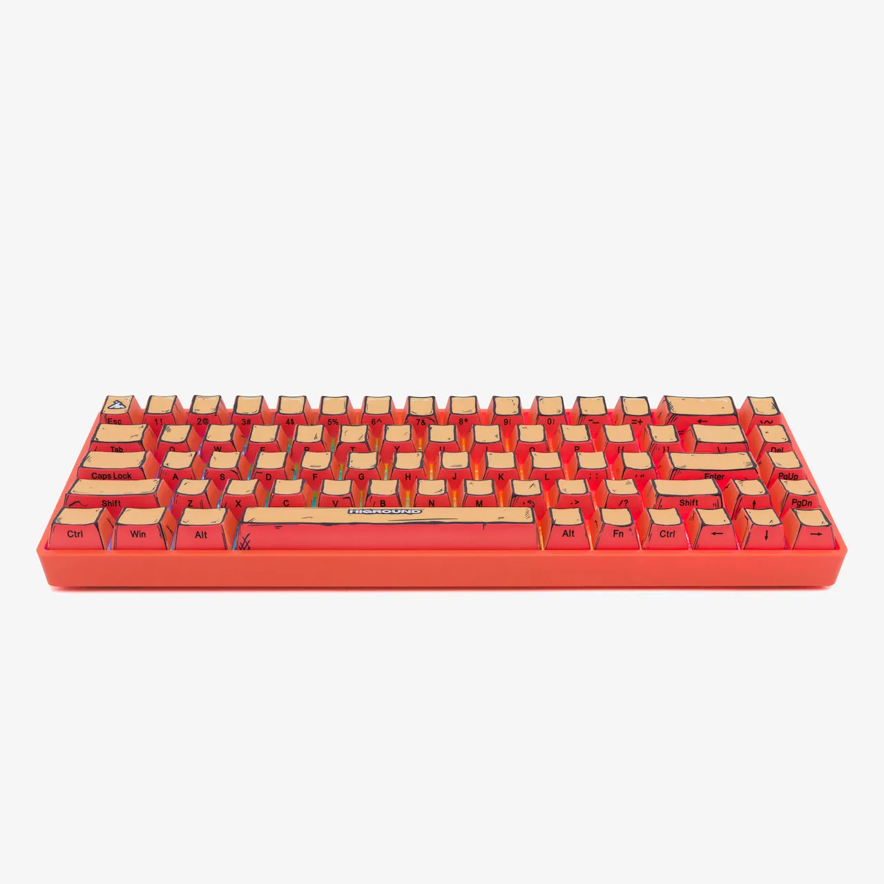 CELSHADE Basecamp 65  Keyboard - ORANGE