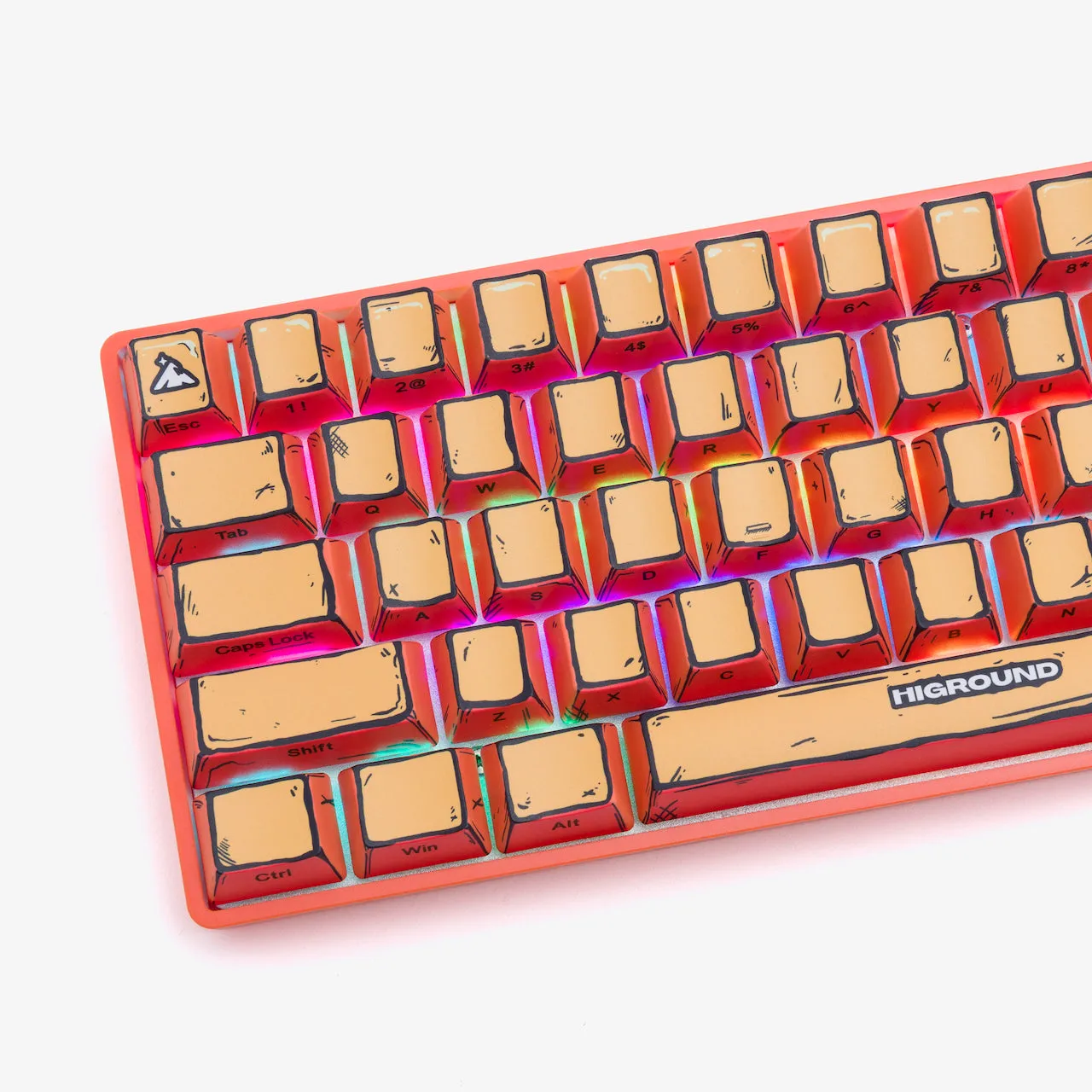 CELSHADE Basecamp 65  Keyboard - ORANGE