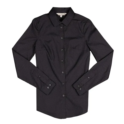 Chef Works SFC01WBLKL Dress Shirt