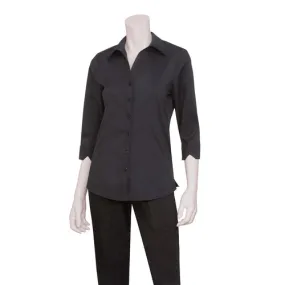 Chef Works WA34BLKXL Dress Shirt