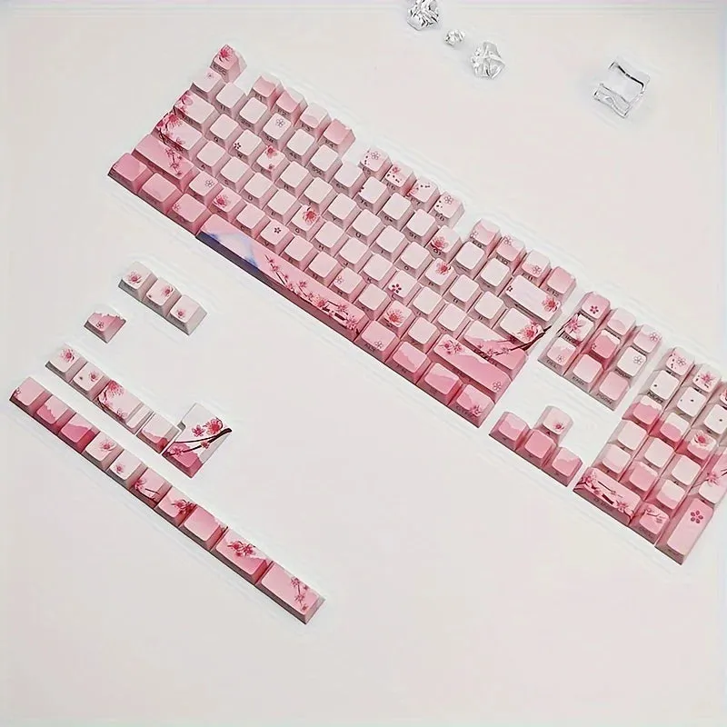 Cherry Blossom Keyboard Keycaps