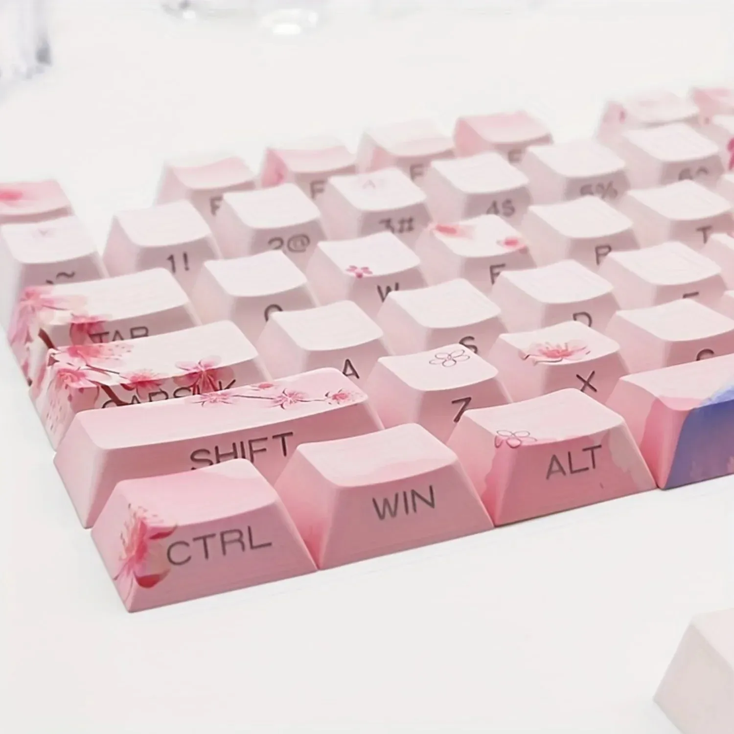 Cherry Blossom Keyboard Keycaps