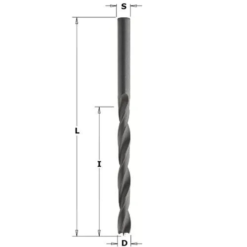 CMT BRAD POINT DRILL BIT 3MM