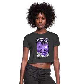 Creepy Night Women's Cropped T-Shirt